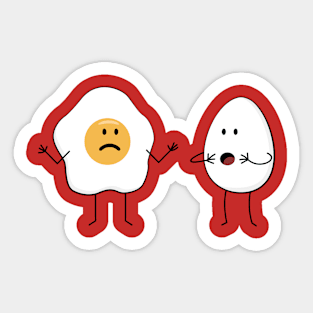 Egg Friends Sticker